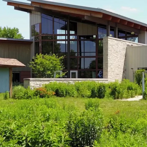 front of nature center