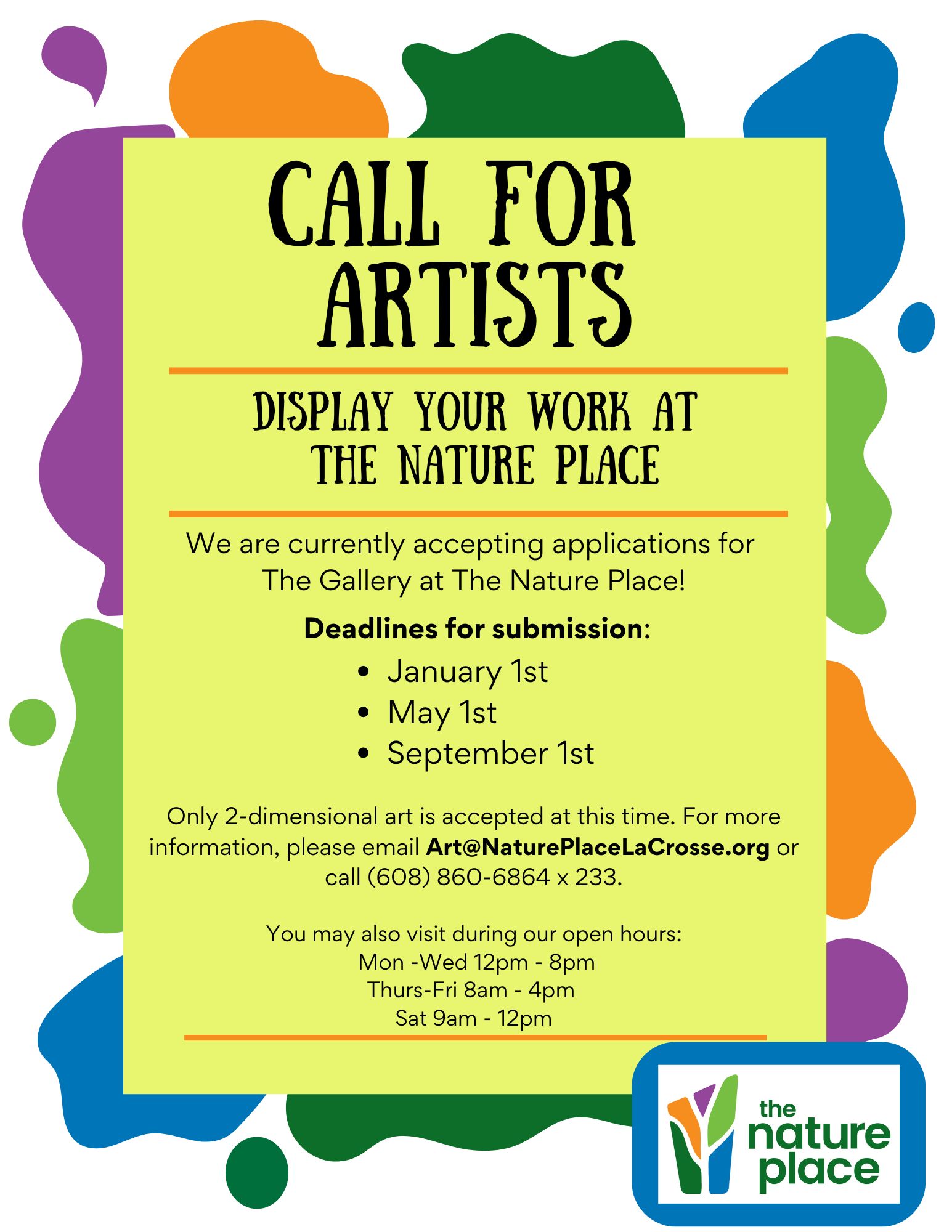 Call for Artists 2024