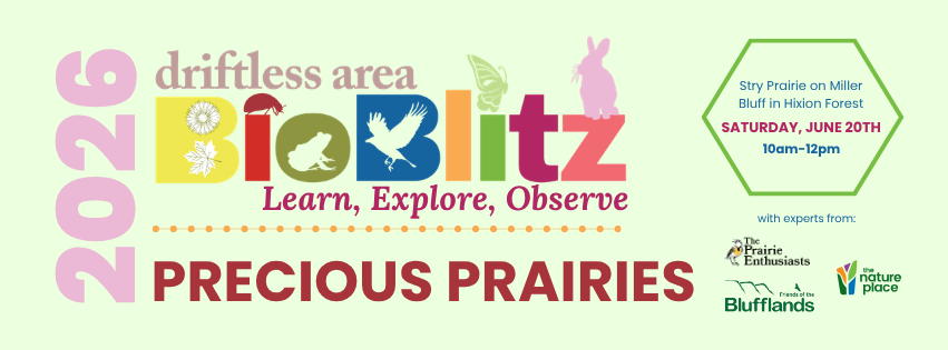 Driftless Area BioBlitz - Precious Prairies FREE Family Program