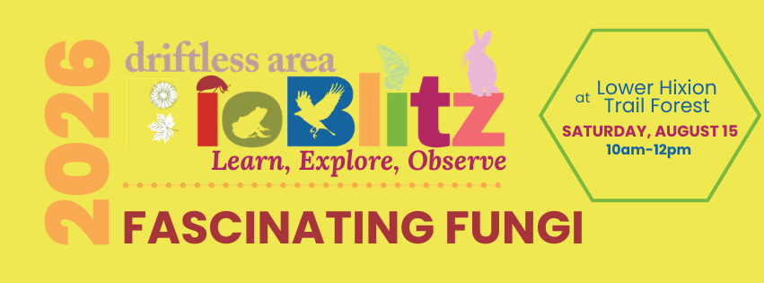 Driftless Area BioBlitz - Fascinating Fungi FREE Family Program